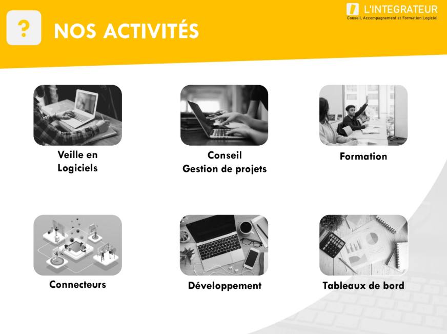 Activité de L'Intégrateur logiciels à Cholet " 