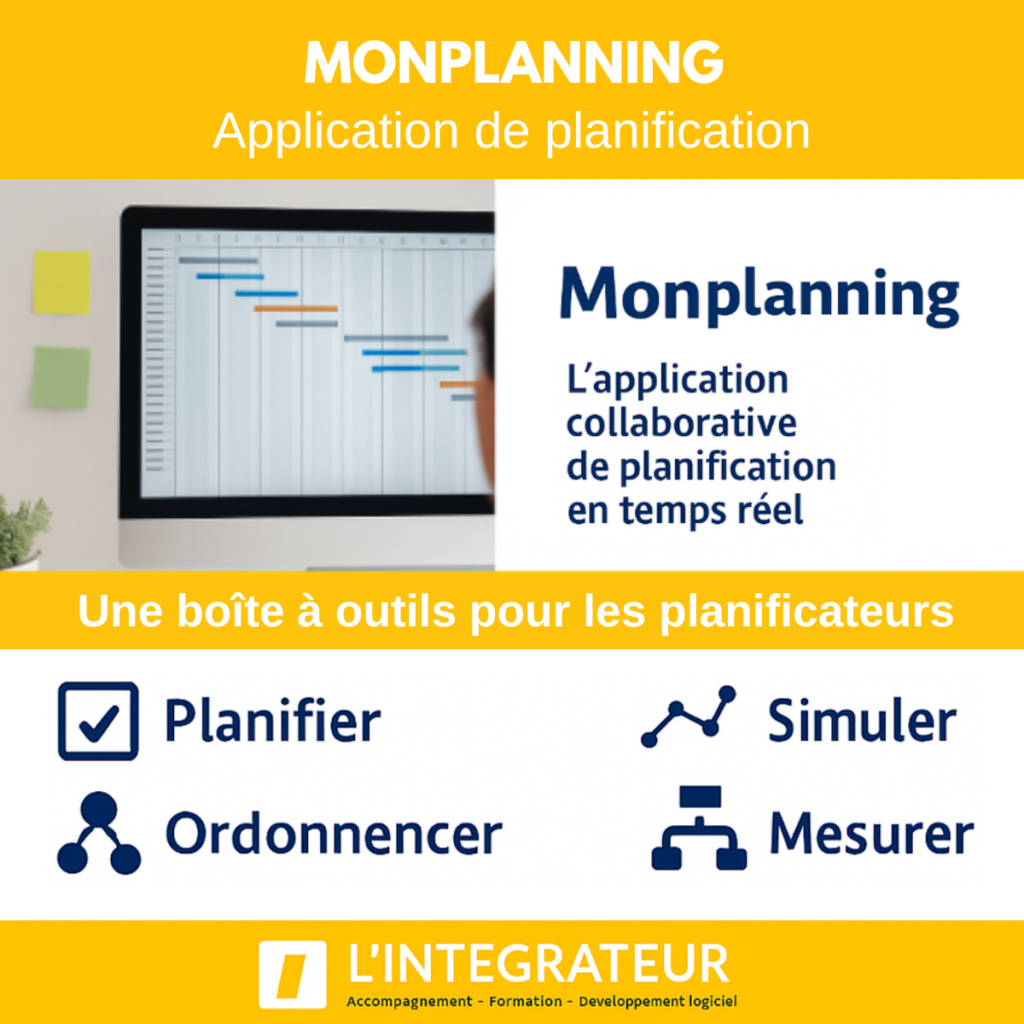 🔨 La gestion de planning simplifiée au bout des doigts

Dans un contexte où la réactivité et l’optimisation des ressources sont devenues essentielles, la gestion de planning simplifiée est un véritable levier de performance pour les entreprises.

Avec MonPlanning, la planification devient collaborative, fluide et optimisée en temps réel, permettant aux équipes opérationnelles et aux décideurs de travailler avec une vision claire et partagée.